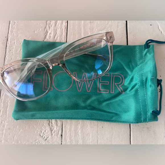 Flower by Drew Barrymore Eyewear Blue Light Blocking Glasses Style HAZEL - NIB - Picture 2 of 8